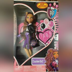 G1 Monster High Clawdeen Wolf Doll 2013 Rare Re-release Sweet 1600 Nib